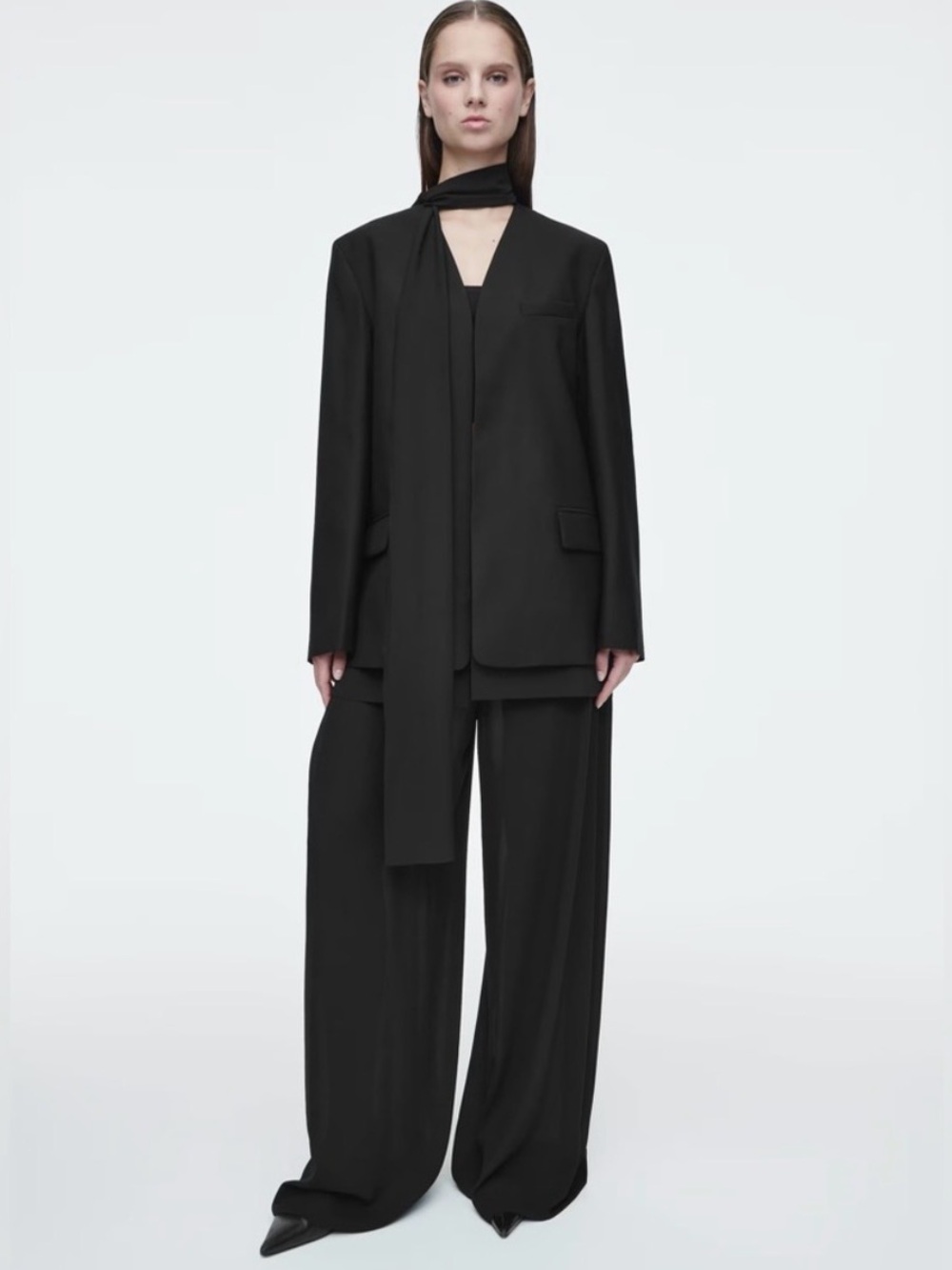 NWT🖤 COS Wide-Leg Trouser